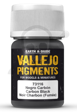 Vallejo 73116 Pigment 35 ml Carbon Black (Smoke Black)