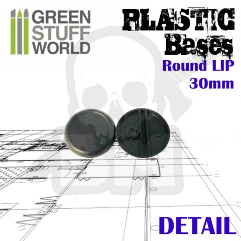 Plastic Bases 30 mm podstawki pod figurki 20 szt. Plastic Bases 30 mm podstawki pod figurki 20 szt.