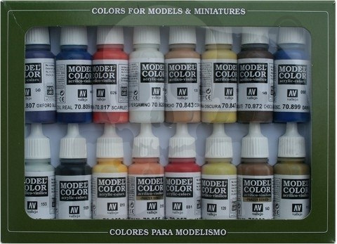 Vallejo 70147 Zestaw Model Color 16 farb - American Colonial