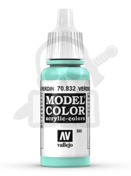 Vallejo 70832 Model Color 17 ml Verdigris Glaze