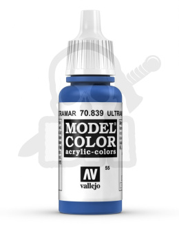 Vallejo 70839 Model Color 17 ml Ultramarine