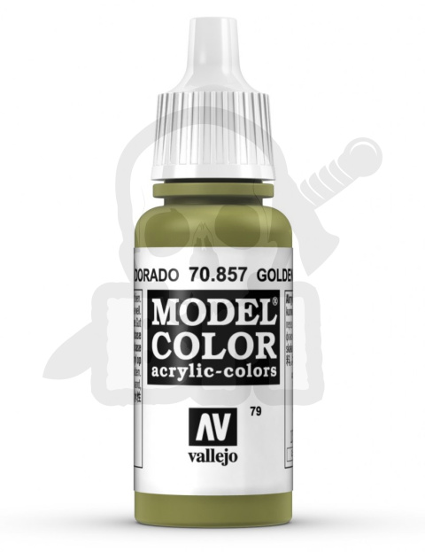 Vallejo 70857 Model Color 17 ml Golden Olive