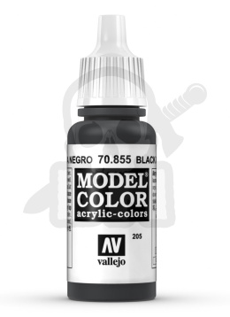 Vallejo 70855 Model Color 17 ml Black Glaze