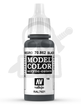 Vallejo 70862 Model Color 17 ml Black Grey