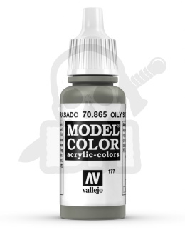 Vallejo 70865 Model Color 17 ml Oily Steel