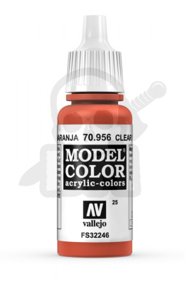 Vallejo 70956 Model Color 17 ml Clear Orange