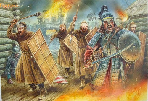 Mongols Steppe Warriors - 4 dzikich wojowników ze stepów Mongołowie
