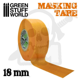 Green Stuff Masking Tape - 18mm taśma maskująca 18m
