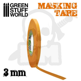 Green Stuff Masking Tape - 3mm taśma maskująca 18m