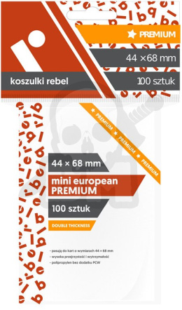 Koszulki na karty 44x68 mm Mini European Premium