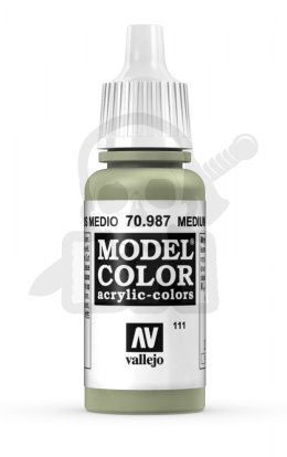 Vallejo 70987 Model Color 17 ml Medium Grey