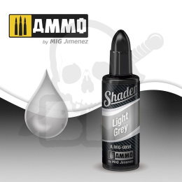 Ammo Mig 0856 Farba cieniująca Light Grey Shader