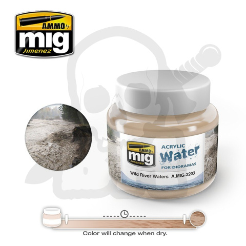 Ammo Mig 2203 Wild River Water 250ml waters