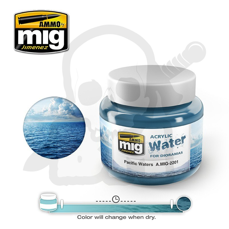 Ammo Mig 2201 Pacific Water 250ml