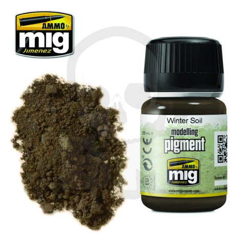 Ammo Mig 3029 Pigment Winter Soil 35ml