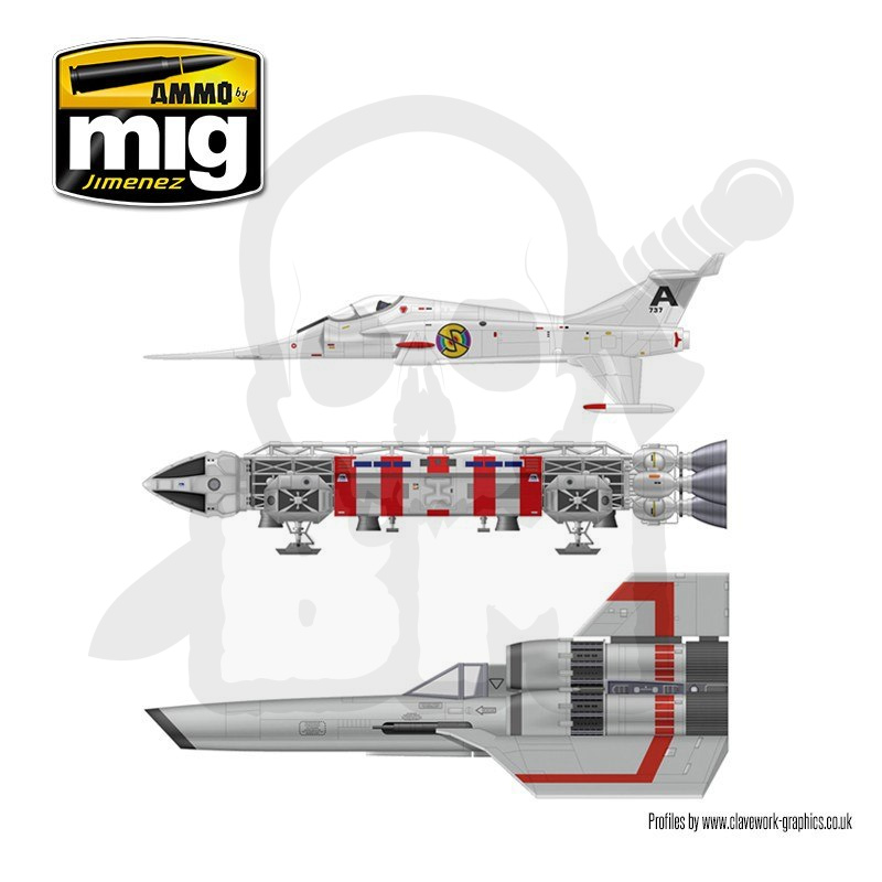 Ammo Mig 7130 Farby Star Defenders Sci-Fi Colors