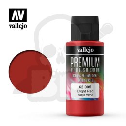 Vallejo 62005 Premium Airbrush Color 60ml Bright Red