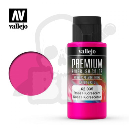 Vallejo 62035 Premium Airbrush Color 60ml Rose Fluo