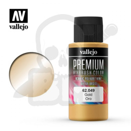Vallejo 62049 Premium Airbrush Color 60ml Gold