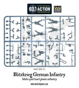 Blitzkrieg German Infantry - niemieccy żołnierze - 6 szt.