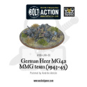 German Heer MG42 MMG Team (1943-45) 3 szt. + km