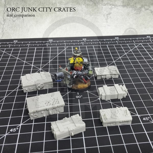 Orc Junk City Crates