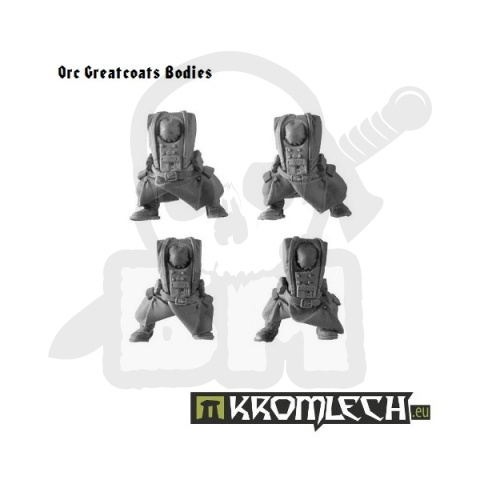 Orc Greatcoats Bodies - 5 szt. ork orki