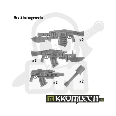 Orc Sturmgewehr (6 + 2 granades) ork orki