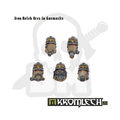 Iron Reich Orcs in Gasmasks - 10 szt. ork orki