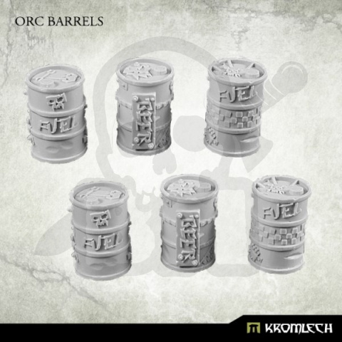 Orc Barrels - 6 szt.