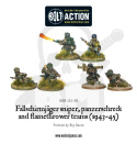 Fallschirmjager sniper, panzerschreck and flamethrower teams (1943-45)