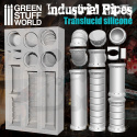 Silicone Molds - Industrial Pipes formy silikonowe