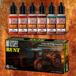 Green Stuff Liquid Pigments Set - Rust