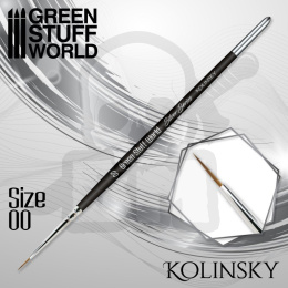 Green Stuff SILVER SERIES Kolinsky Brush - Size 00