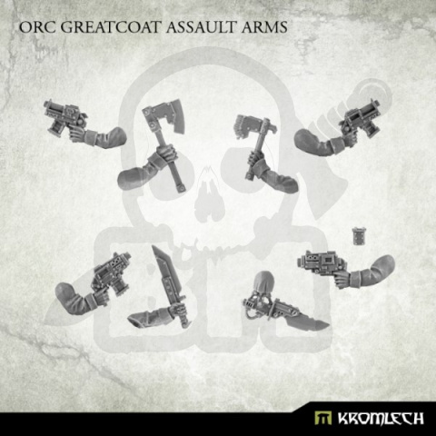 Orc Greatcoat Assault Arms - 5 par. ork orki
