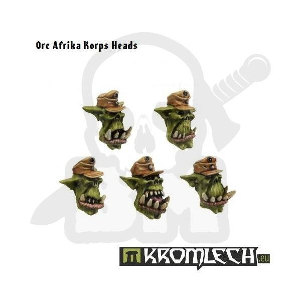 Orc Afrika Korps Heads