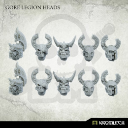 Gore Legion Heads - 10 szt. Space Marines Chaosu