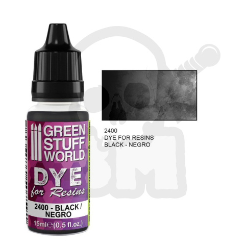 Dye for Resins Black 15ml - barwnik do żywic