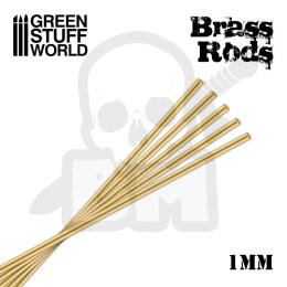 Pinning Brass Rods 1mm x5
