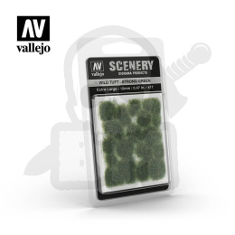 Vallejo SC427 Wild Tuft - Strong Green 12mm