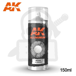 AK Interactive 1022 Aluminum Spray 150ml