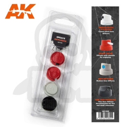 AK Interactive AK1029 Spray Difussers Set 2