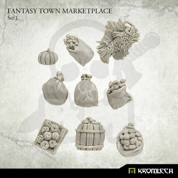 Fantasy Town Marketplace Set 1