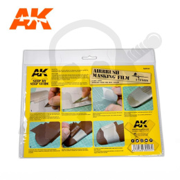 AK Interactive AK9045 Airbrush Masking Film - 2 units