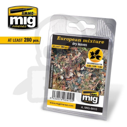 Ammo Mig 8410 Liście Europ. Mix - Dry Leaves