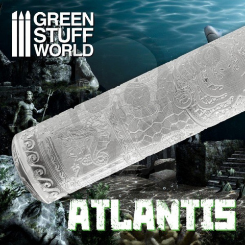 Atlantis Rolling Pin wałek do odciskania tekstur