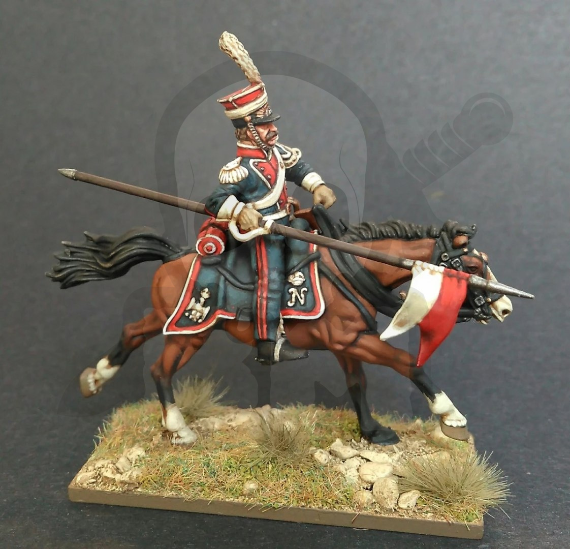 French Napoleonic Imperial Guard Lancers 12szt.