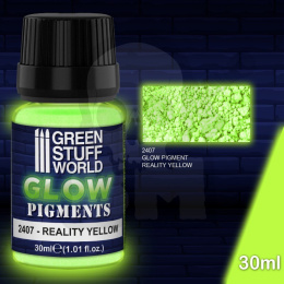 Pigment Glow in the Dark - Reality Yellow 30ml