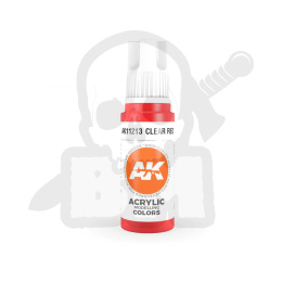 AK Interactive AK11213 Clear Red 17ml 3gen