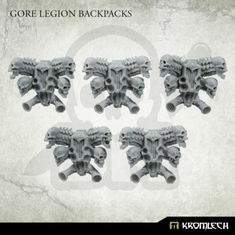 Gore Legion Backpacks - 5 szt. Space Marines Chaosu